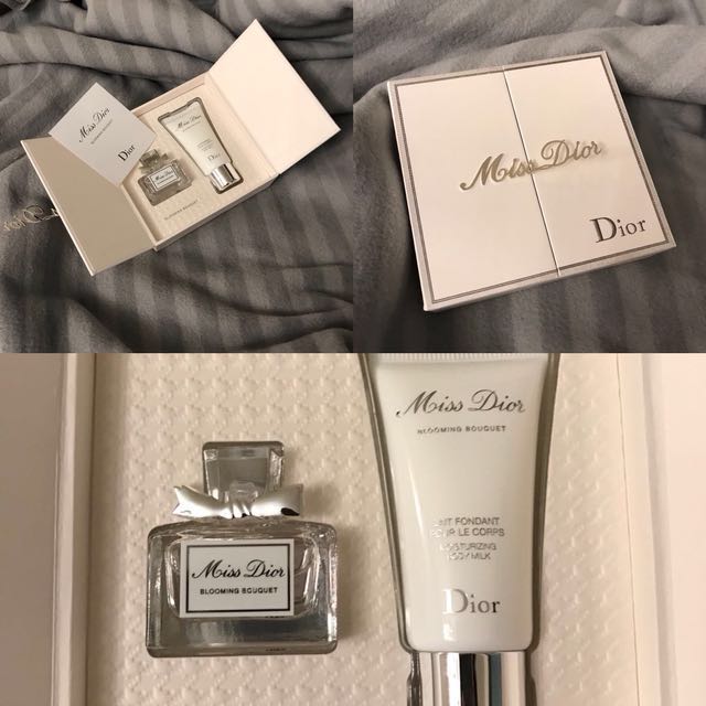 miss dior blooming bouquet body cream