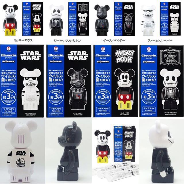 bearbrick nightmare before christmas
