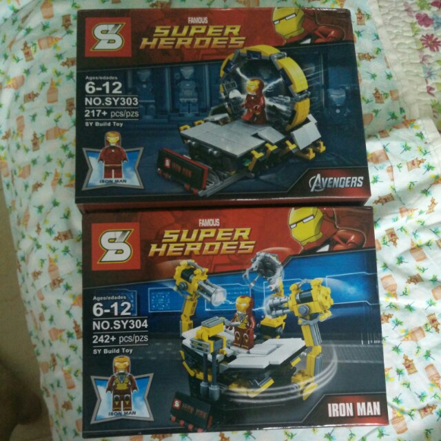 lego ironman base