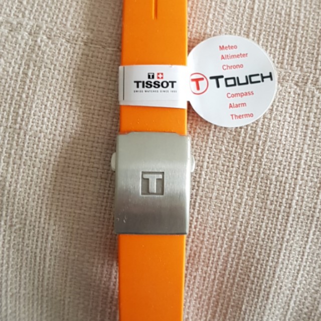 tissot touch orange strap