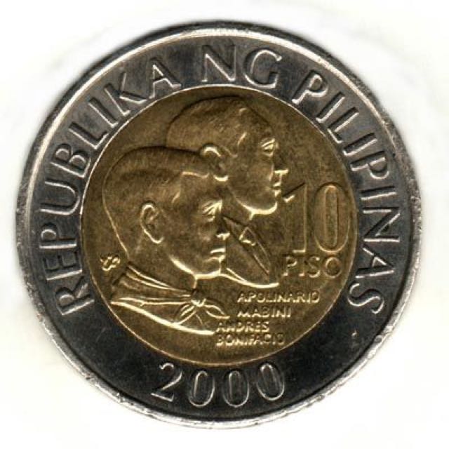10 Cents Philippine Coin