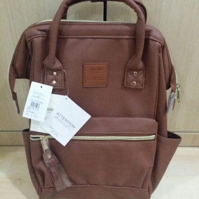 anello mini leather backpack