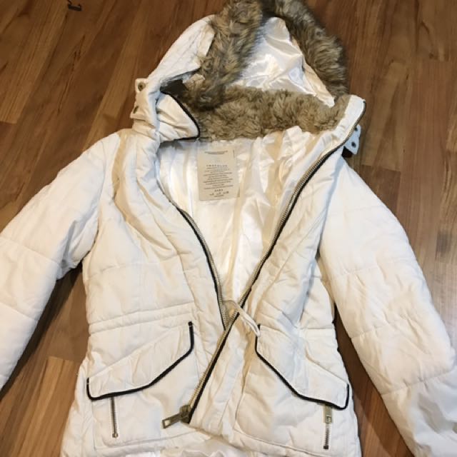 zara clear jacket