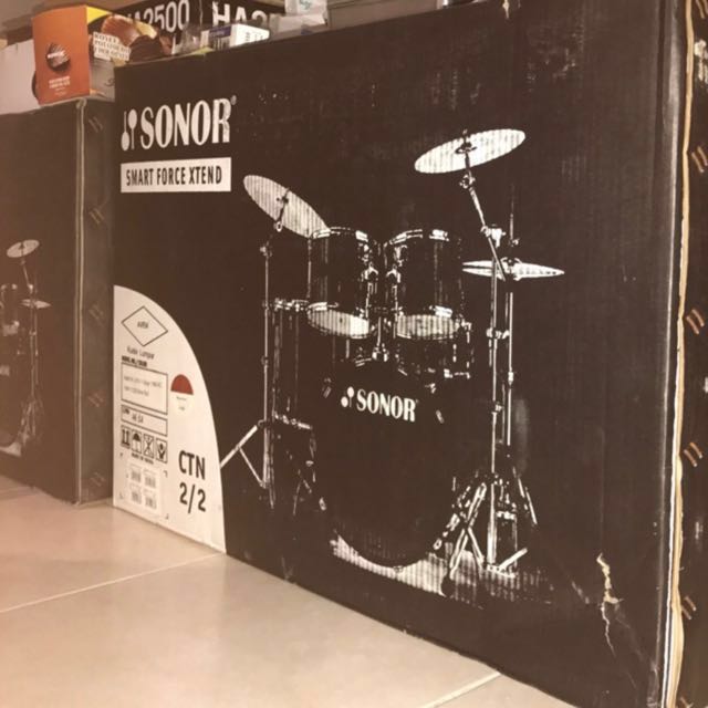 Priced Down Sonor Smart Force Xtend Drumset