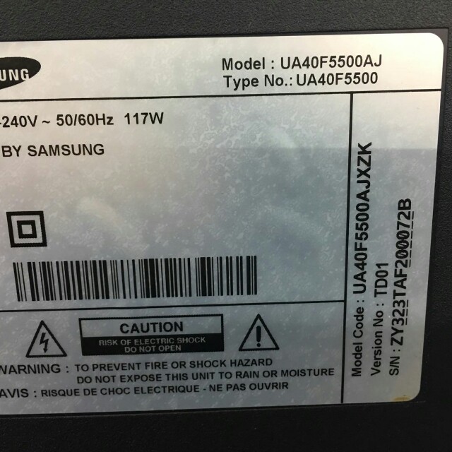 Ua40f5500ajxzk Clearance