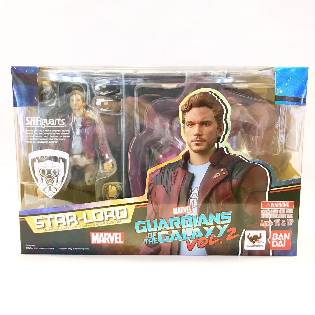 S.H.Figuarts SHF Guardians of the Galaxy Star-Lord with Explosion 