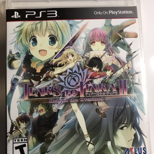 Get Wallpaper Tears Of Tiara Ii Heir Of The Overlord Playstation3 Artwork For Android Free