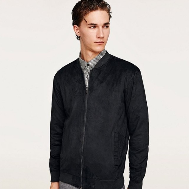 bomber jacket zara man indonesia