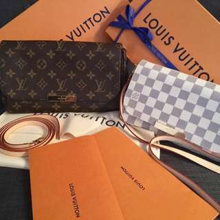 Louis Vuitton Damier Azur PM
