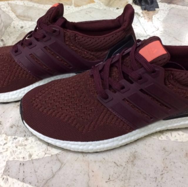 Ultra boost red wine sale