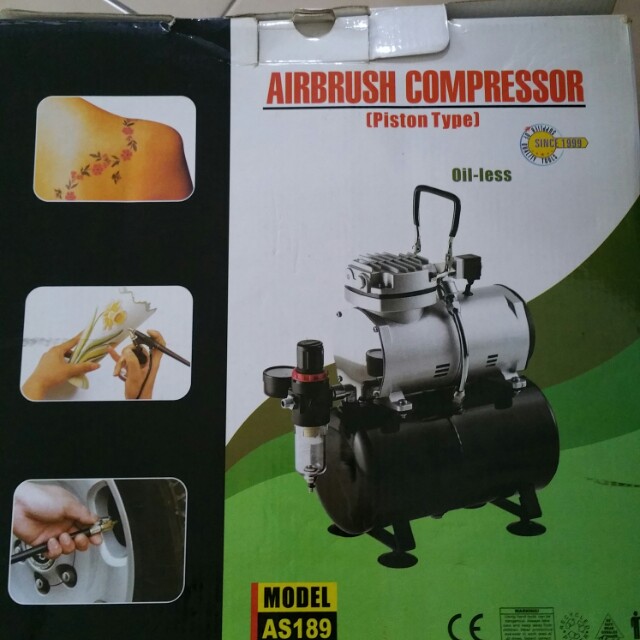 Air brush guns and compressor, Furniture & Home Living, Home