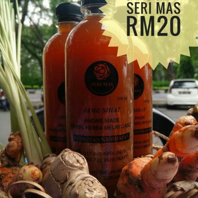 Air Jamu Sihat 100%herba Tradisional Melayu Asli, Health 