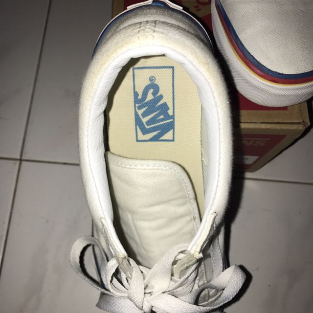 Rainbow sales foxing vans