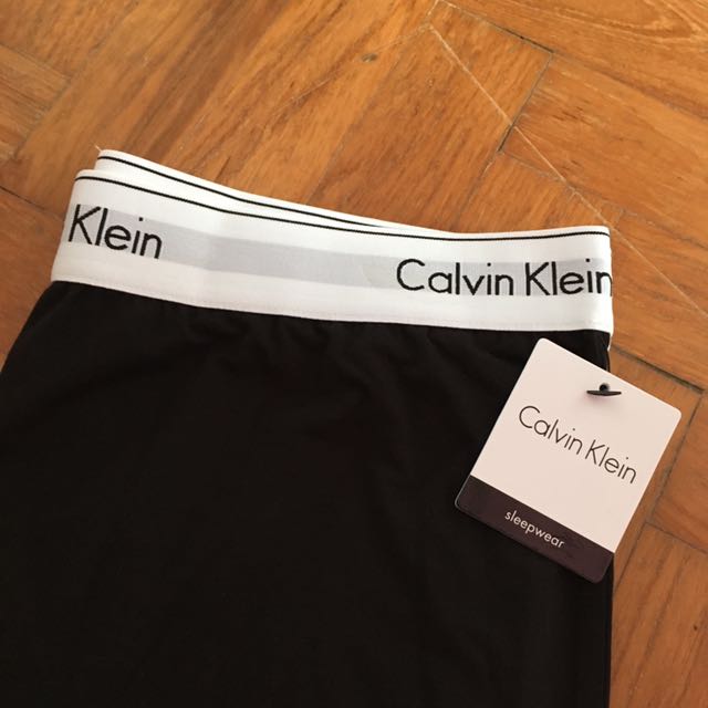 Calvin Klein Black Logo Leggings
