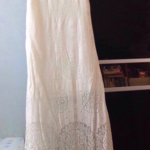Laser Cut Kaftan Maxi Dress main image 1