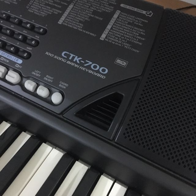 Casio 100 song bank keyboard hobbies toys music media musical