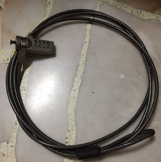 Targus Defcon Key Operated Laptop Key Slot Sucurity Cable Lock ASP48EU 10 Targus Defcon Key Operated Laptop Key Slot Sucurity Cable Lock ASP48EU 10