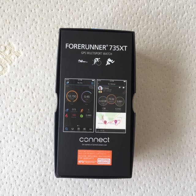Garmin Forerunner 735XT watch BOX ONLY Mobile Phones Gadgets