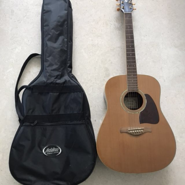Ibanez Acoustic Guitar, Hobbies & Toys, Music & Media, Musical ...