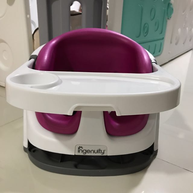 Pink Flambe Ingenuity Baby Base 2-In-1 Seat