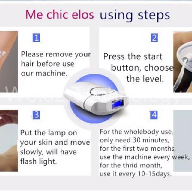 Me Chic Targeted Permanent Hair Reduction Device With Fda Cleared ElÅs Technology Men Women Health Beauty Hair Care On Carousell The crème de la crème of ipl devices. carousell