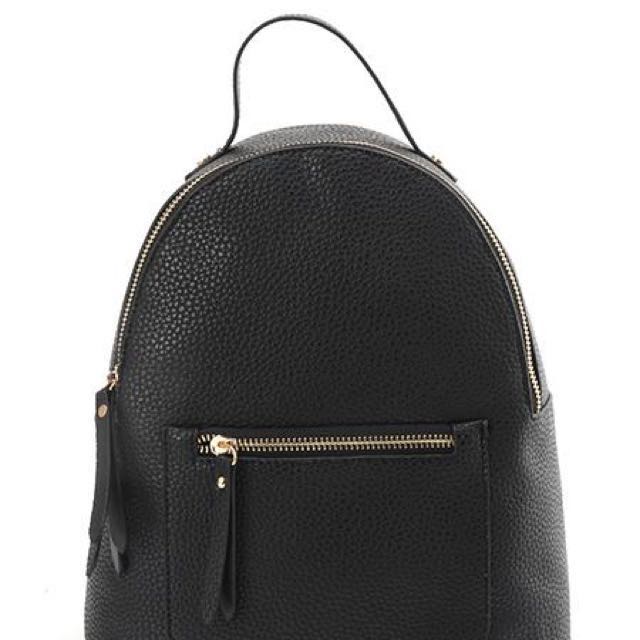 miniso black backpack