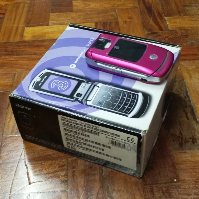 motorola razr v3x hot pink, Mobile Phones & Gadgets, Mobile Phones