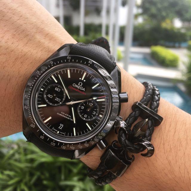 Omega Speedmaster Dark Side of the Moon, Luxury, Watches on Carousell