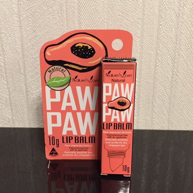 Paw Paw Lip Balm 10g, 美容＆化妝品, 沐浴＆身體護理, 沐浴及身體護理 身體護理 Carousell