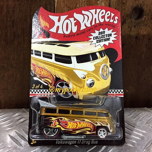 volkswagen t1 drag bus hot wheels