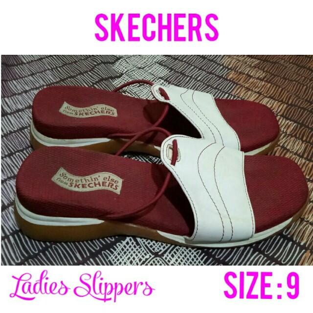 ladies slippers skechers