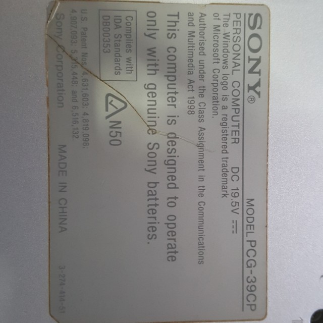 Sony VAIO Laptop not booting, Computers & Tech, Laptops & Notebooks