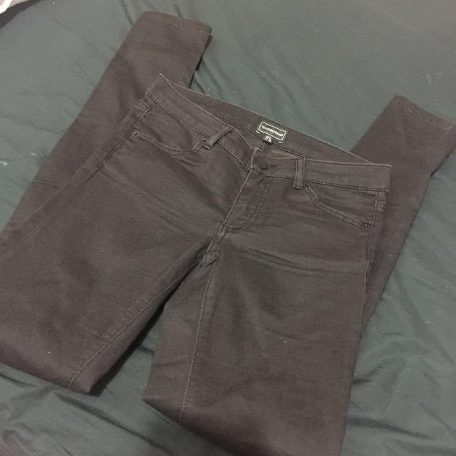 warehouse black jeans