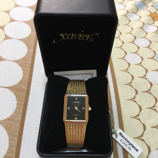 Xavier watches with best sale diamonds