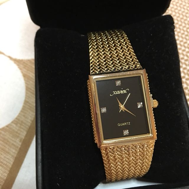 Xavier watch genuine diamond top