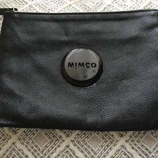Mimco pouch black