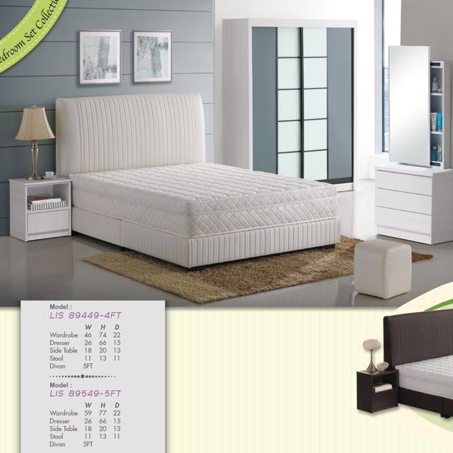 008 Offer New Bedroom Set For Sale Free Gift Furniture Beds Mattresses On Carousell