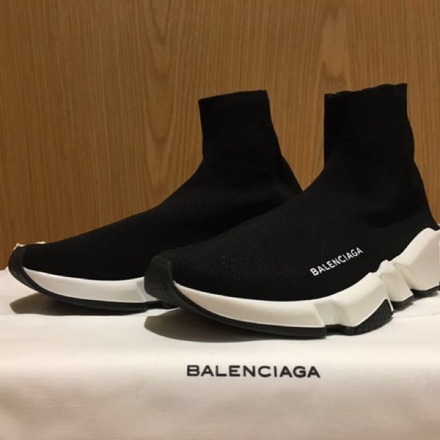 Balenciaga Speed Graffiti Trainers Black StockX