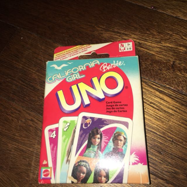 BARBIE UNO CARDS on Carousell