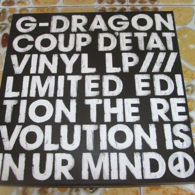 BIGBANG / GDragon Coup d'etat Vinyl Lp, Hobbies & Toys