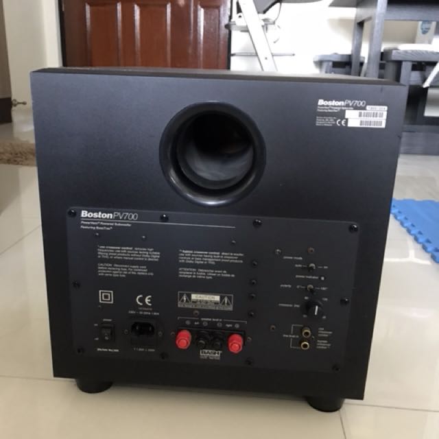 Boston shop acoustics pv700