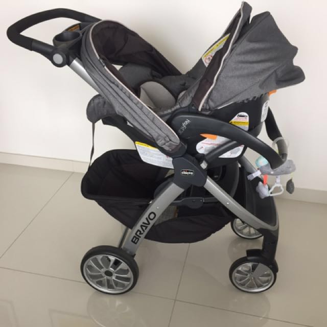 chicco bravo car seat and stroller