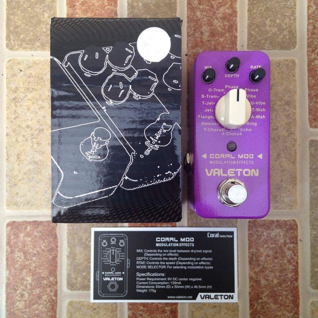 efek gitar baru valeton coral mod untuk efek modulasi efek gitar baru valeton coral mod untuk efek modulasi
