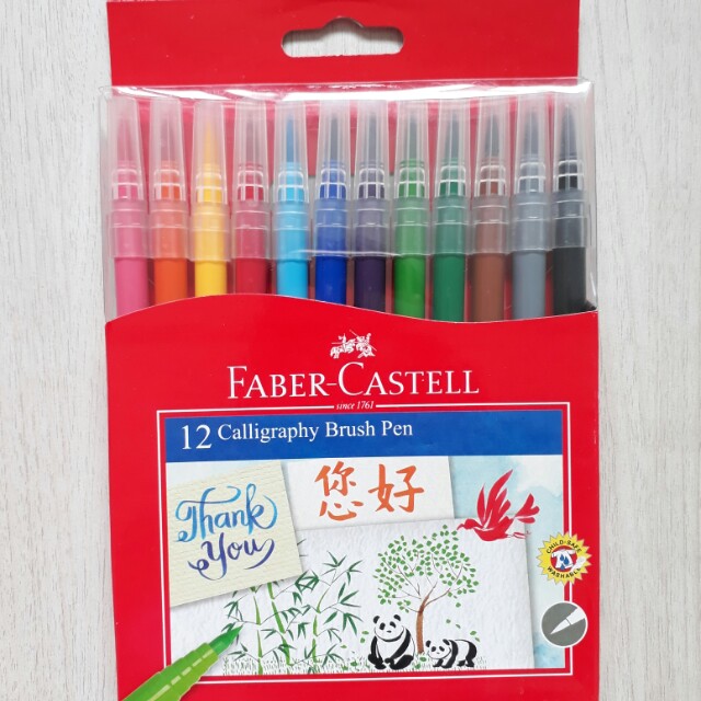 Faber Castell Calligraphy Brush Prn Books Stationery Stationery On Carousell Includes calligraphy pens, calligraphy nibs, ink cartridges, introduction booklet and exercise booklet, packaging may vary. faber castell calligraphy brush prn
