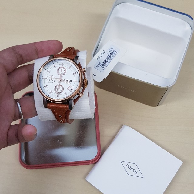 Fossil ES3837 Fesyen Wanita Jam Tangan di Carousell