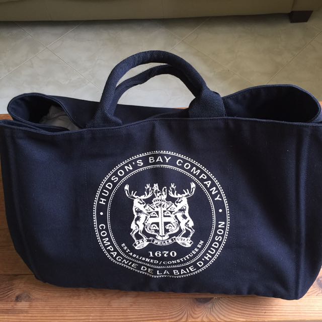 Genuine hudson s bay company tote bag large