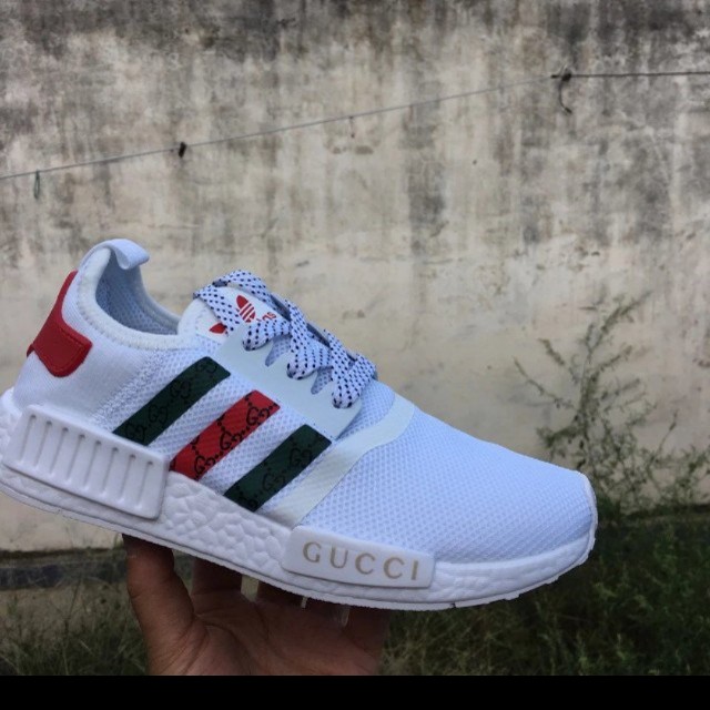 Gucci X Adidas Nmd Custom Boost Unboxing from