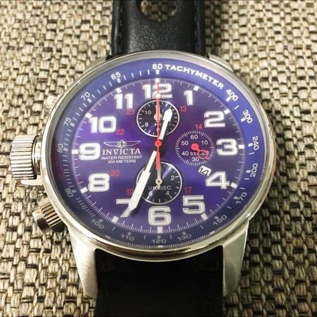 Invicta I Force 46mm Quartz Lefty Chronograph Watch Model 3328