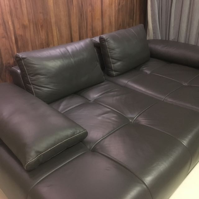 Leather Sofa Imported From Italy Furniture Sofas On Carou Photo