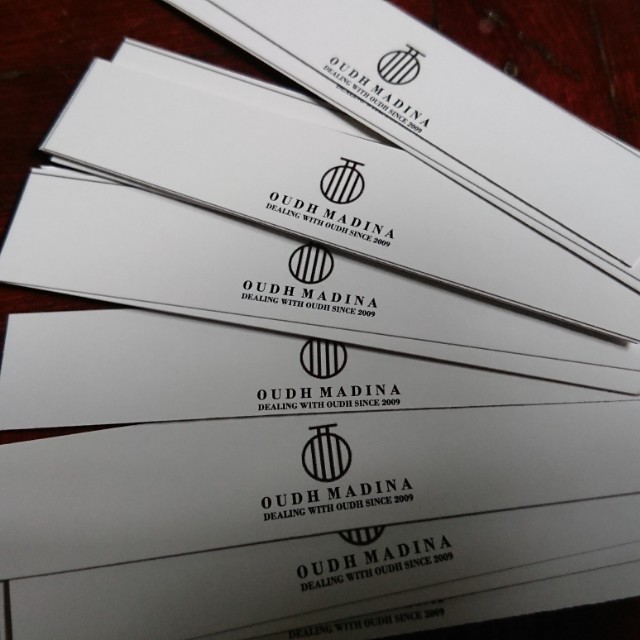 Name Card, Perfume tester Strips, Everything Else on Carousell